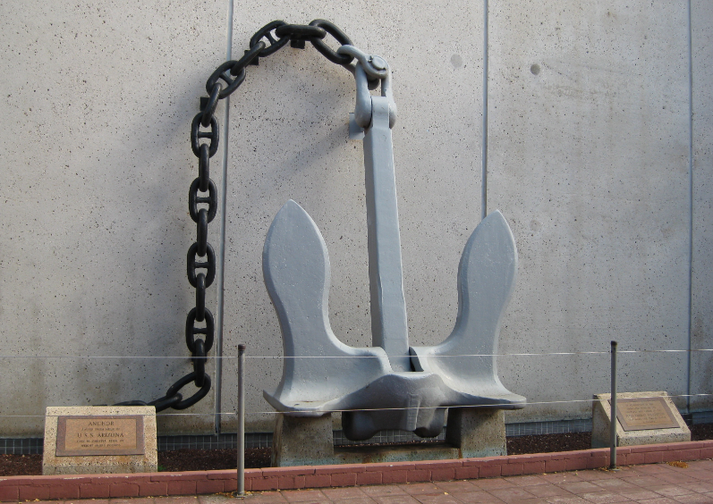 What is a stockless anchor?