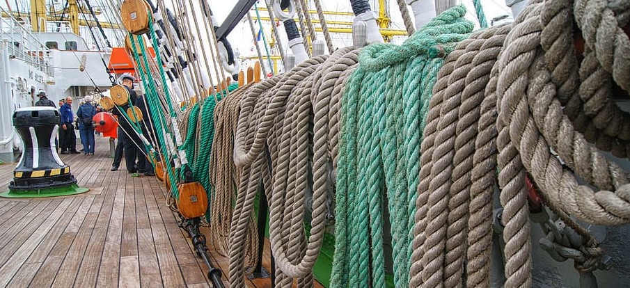 UHMWPE ship rope