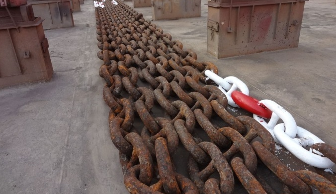 vessel anchor chain markings